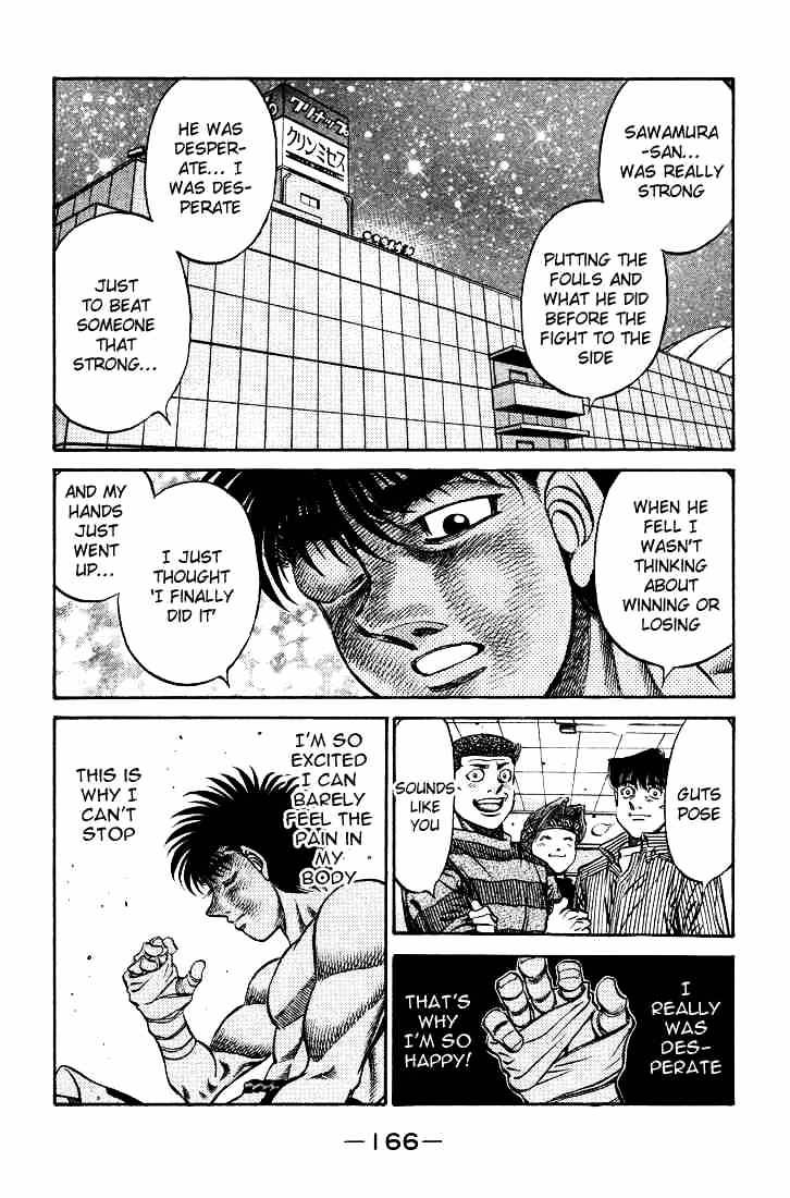 Hajime No Ippo - Chapter 502 : A Blade To Live