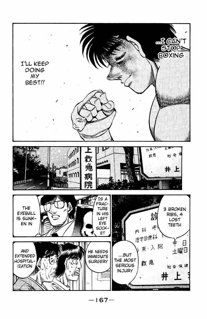 Hajime No Ippo - Chapter 502 : A Blade To Live