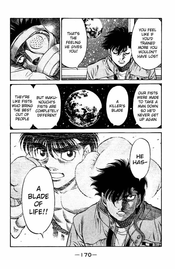 Hajime No Ippo - Chapter 502 : A Blade To Live