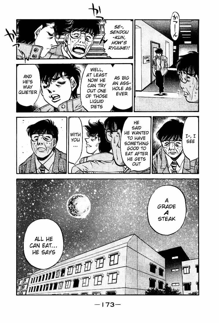 Hajime No Ippo - Chapter 502 : A Blade To Live