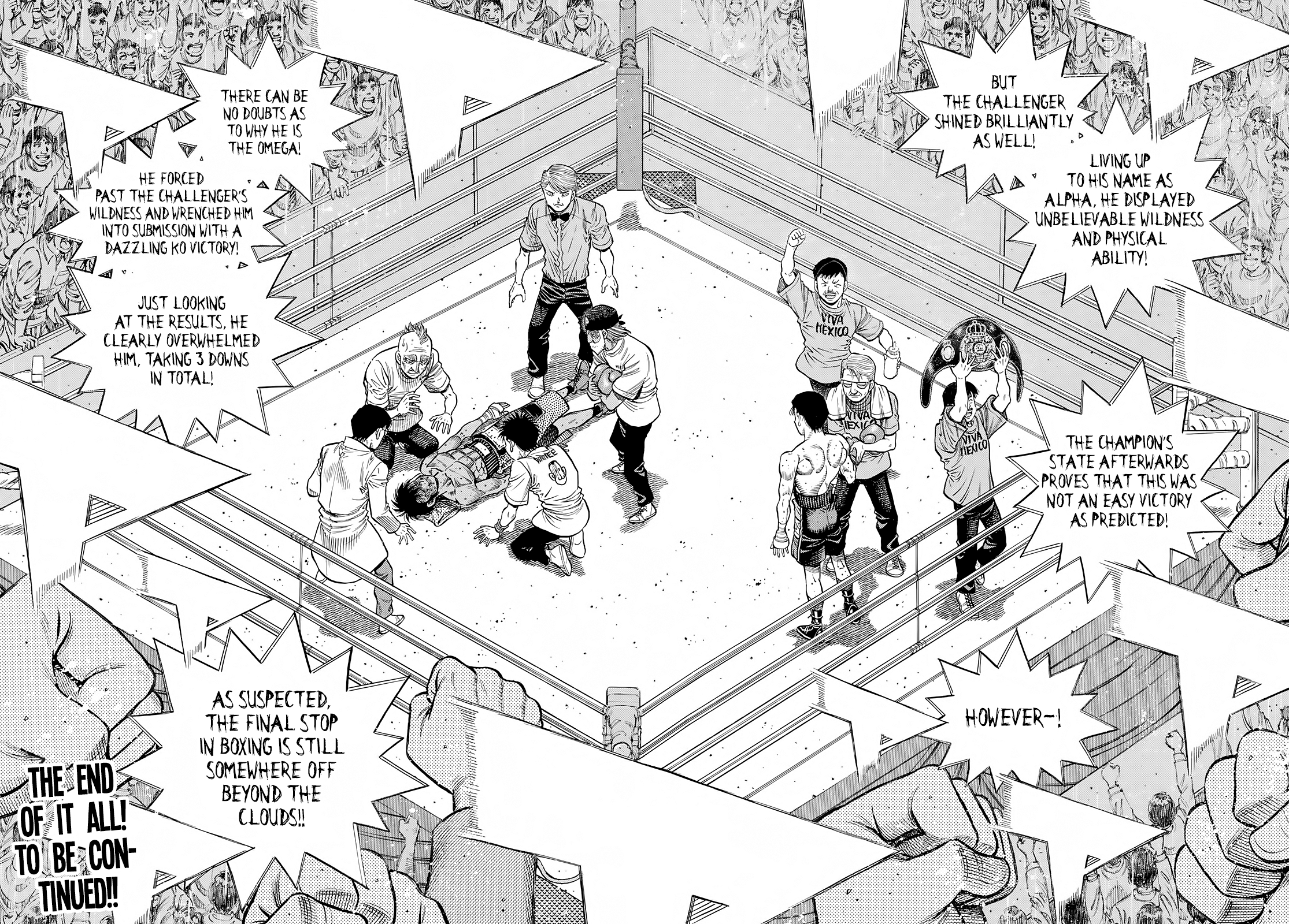 Hajime No Ippo - Chapter 1410: At The End Of The Death Match