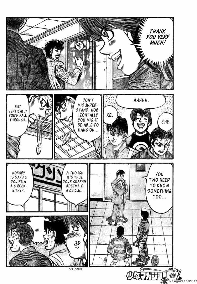 Hajime No Ippo - Chapter 793 : The Shape Of A Stone