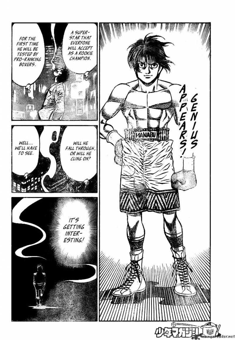 Hajime No Ippo - Chapter 793 : The Shape Of A Stone