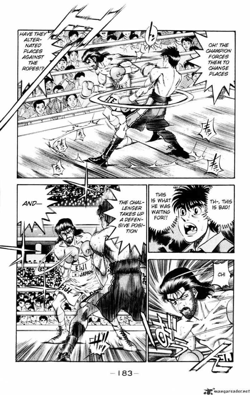 Hajime No Ippo - Chapter 334 : Style Of The Golden Years