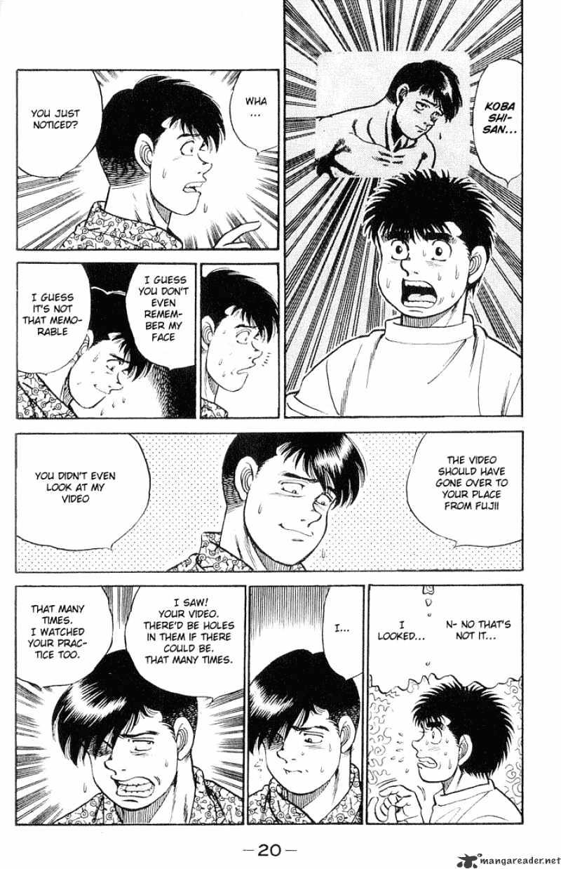 Hajime No Ippo - Chapter 43 : Secret Victory Memo