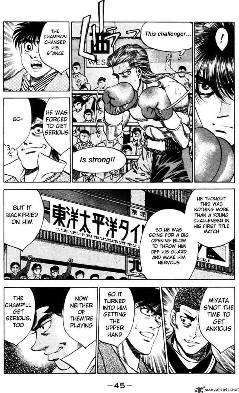 Hajime No Ippo - Chapter 318 : Other Worldly Speed