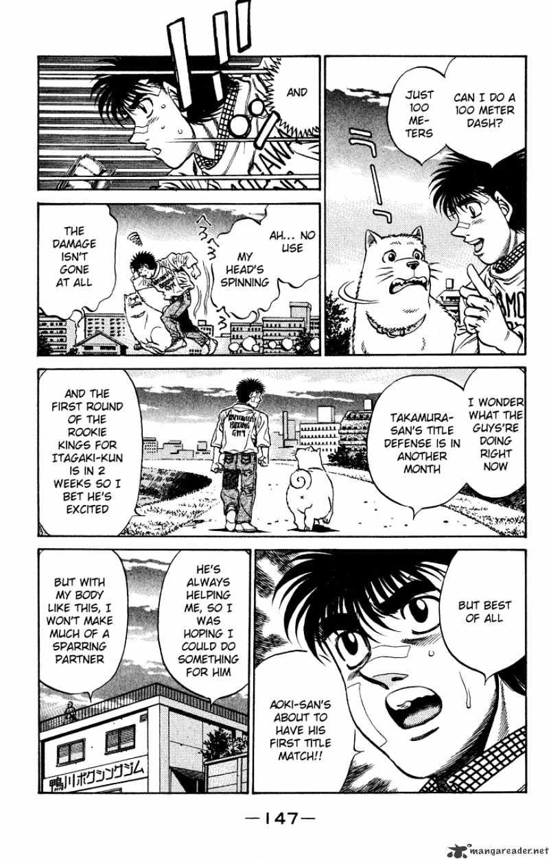 Hajime No Ippo - Chapter 441 : Person To Give Me Strength