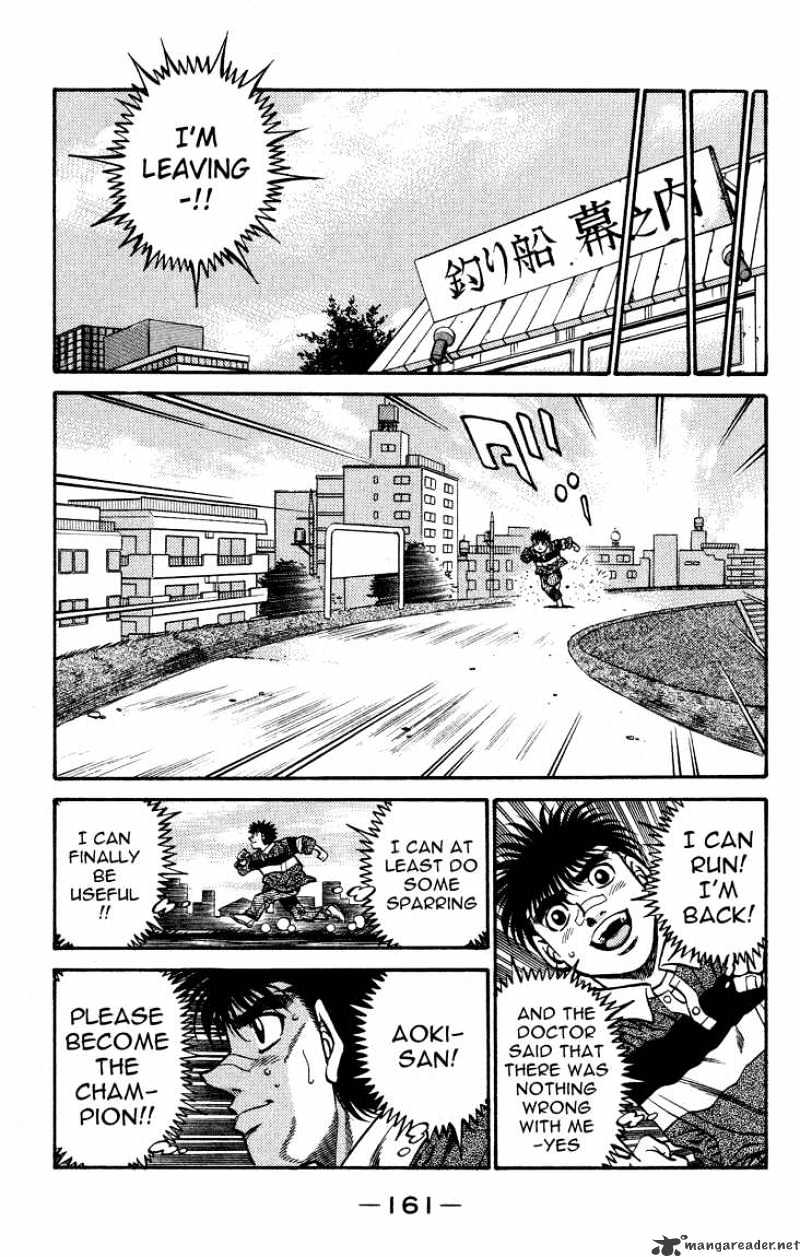 Hajime No Ippo - Chapter 441 : Person To Give Me Strength