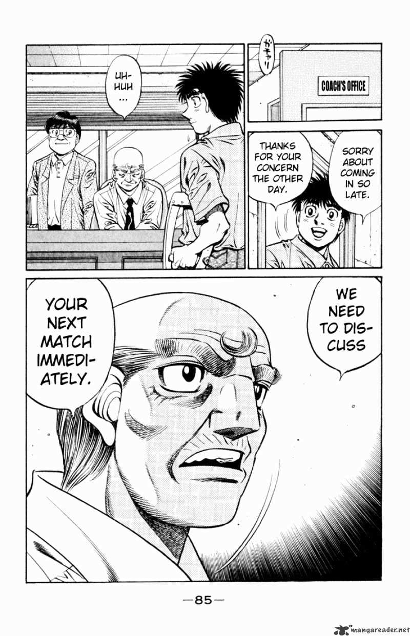 Hajime No Ippo - Chapter 507 : Words That Give Strength