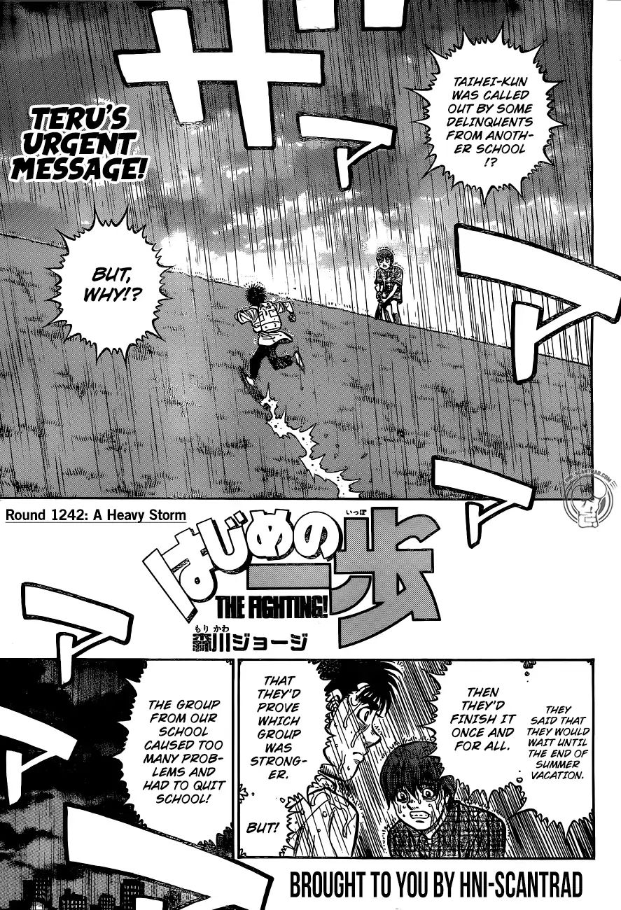 Hajime No Ippo - Chapter 1242: A Heavy Storm