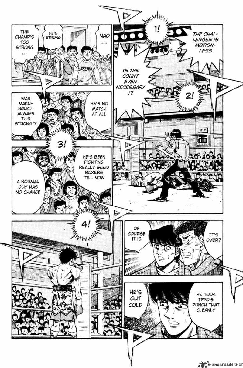 Hajime No Ippo - Chapter 349 : Irritated Combination