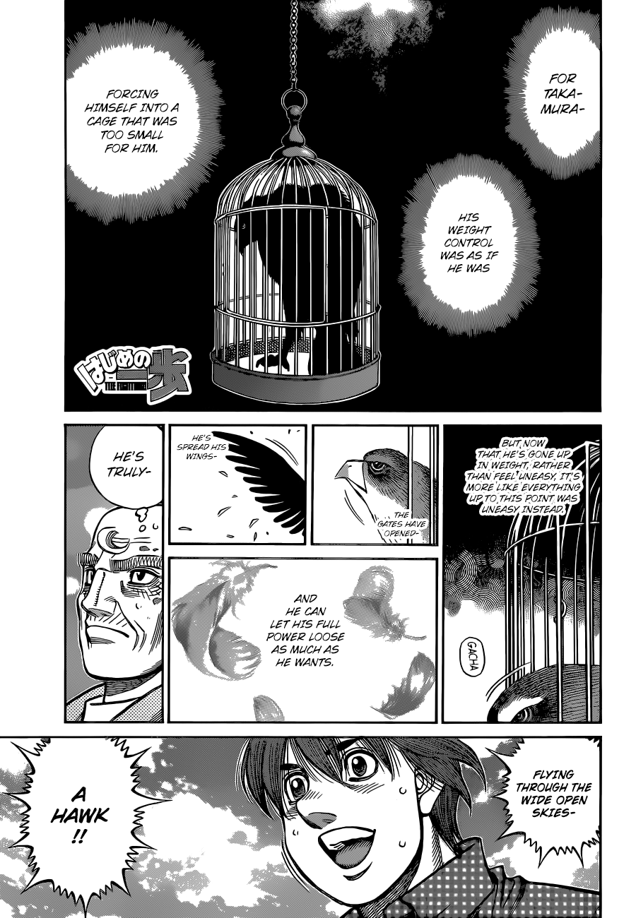 Hajime No Ippo - Chapter 1340: A Hawk Soaring Throught The Skies