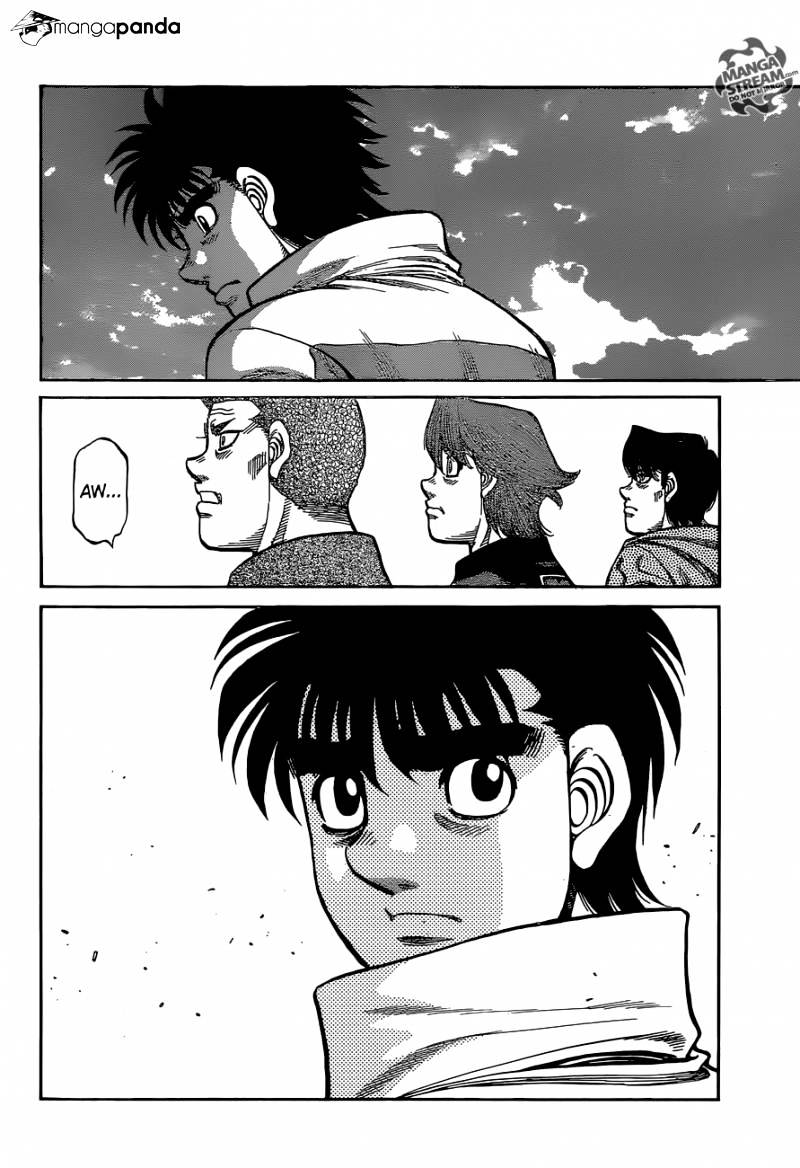 Hajime No Ippo - Chapter 1124 : A Resolute Look