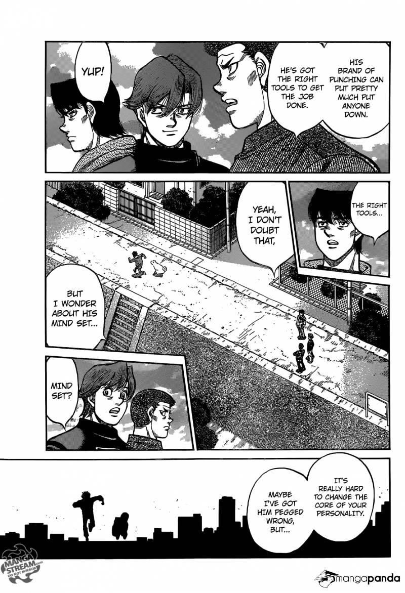 Hajime No Ippo - Chapter 1124 : A Resolute Look