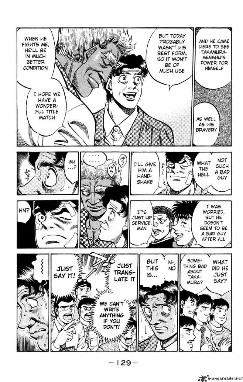 Hajime No Ippo - Chapter 368 : Fury