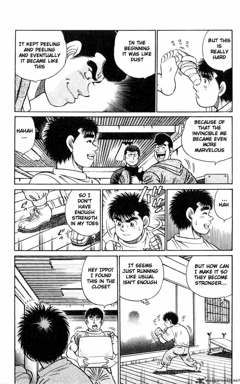 Hajime No Ippo - Chapter 41 : The Secret On The Back Of The Foot