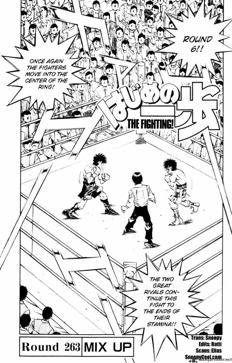 Hajime No Ippo - Chapter 263