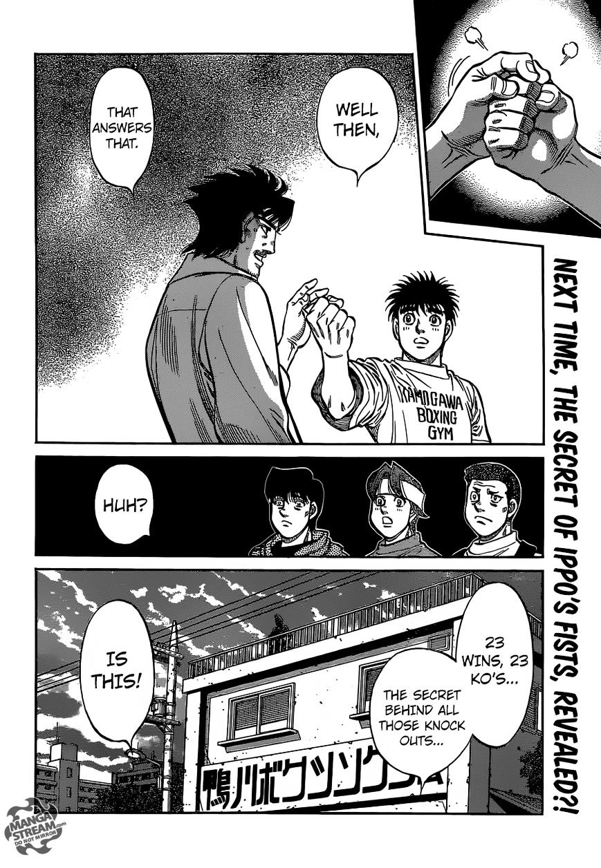 Hajime No Ippo - Chapter 1130