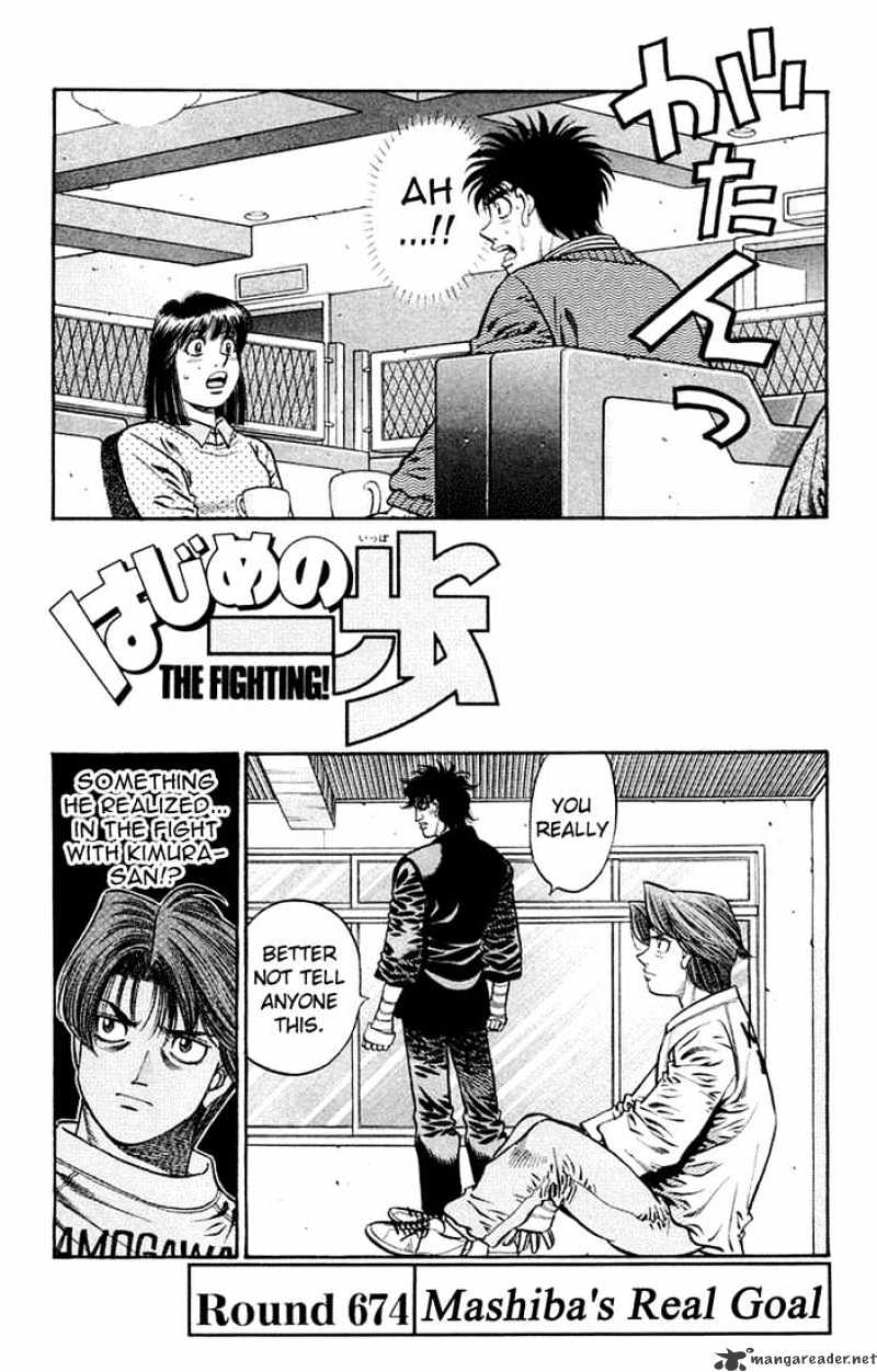 Hajime No Ippo - Chapter 674