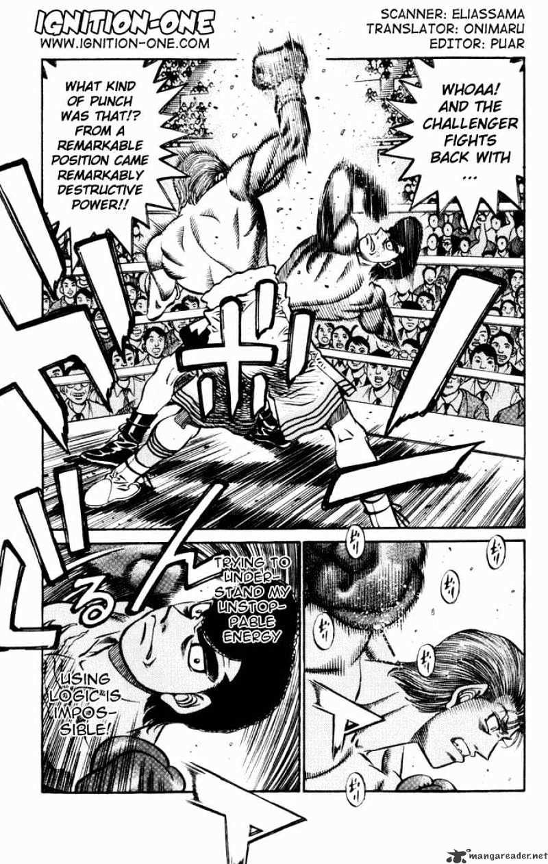 Hajime No Ippo - Chapter 540 : Rough Vs Reason