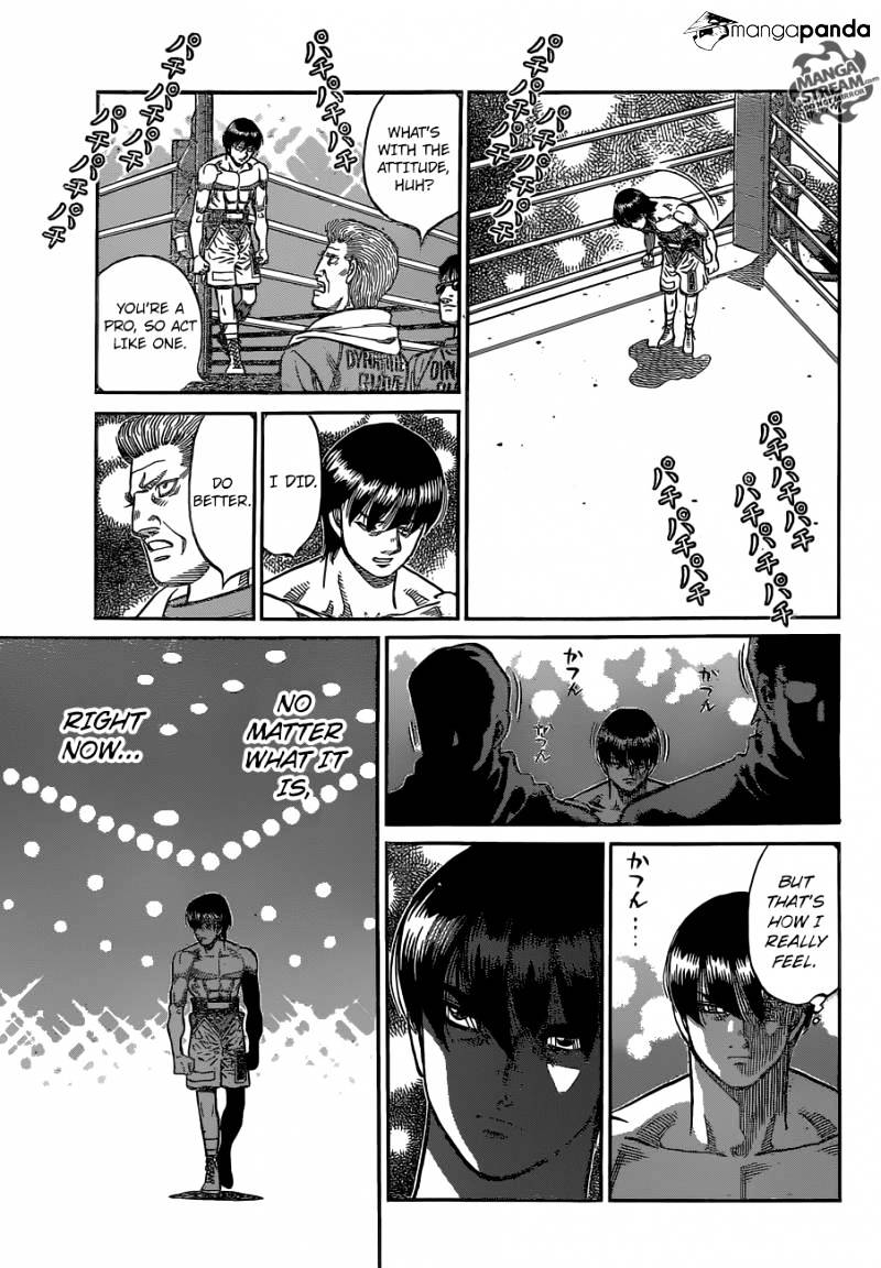 Hajime No Ippo - Chapter 1127 : Beyond The Lightning God S Gaze