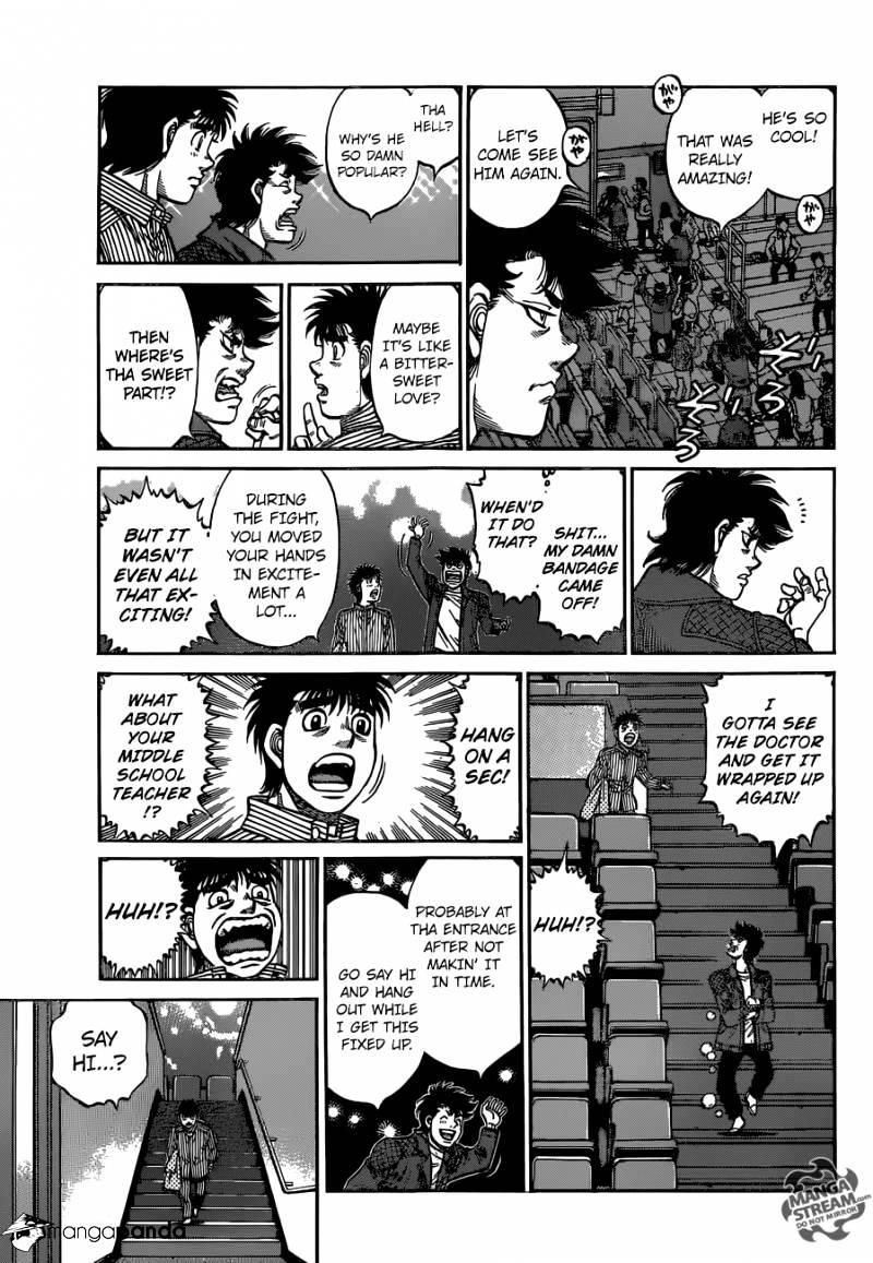 Hajime No Ippo - Chapter 1127 : Beyond The Lightning God S Gaze