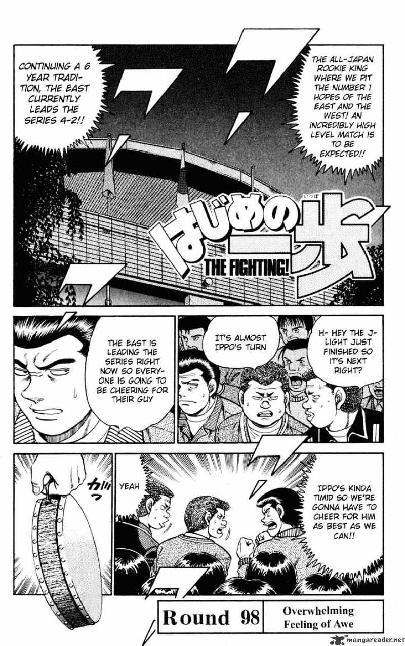 Hajime No Ippo - Chapter 98