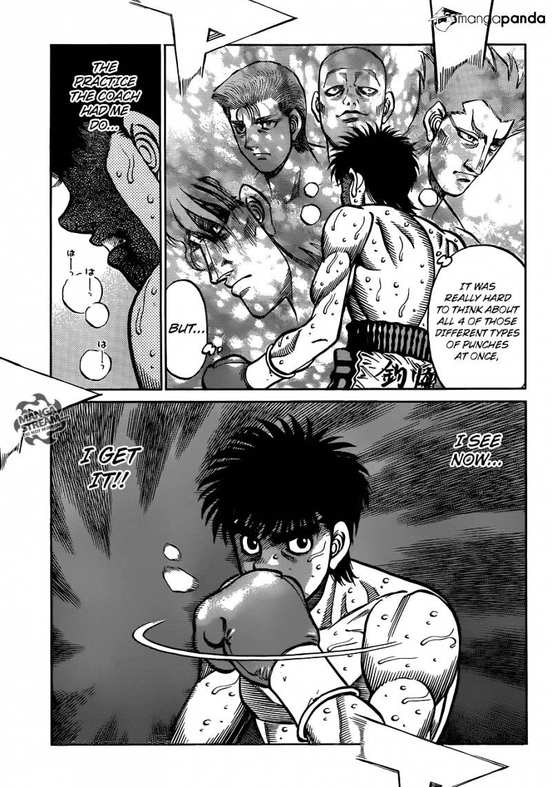 Hajime No Ippo - Chapter 1039 : Dodge, Duck And Dive In