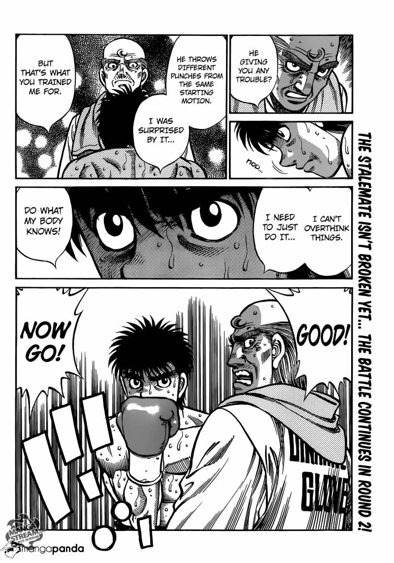 Hajime No Ippo - Chapter 1039 : Dodge, Duck And Dive In