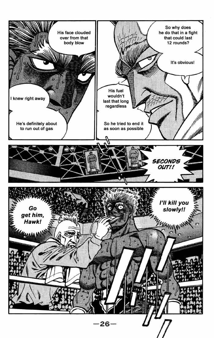 Hajime No Ippo - Chapter 390 : The Law Of Street Fighting