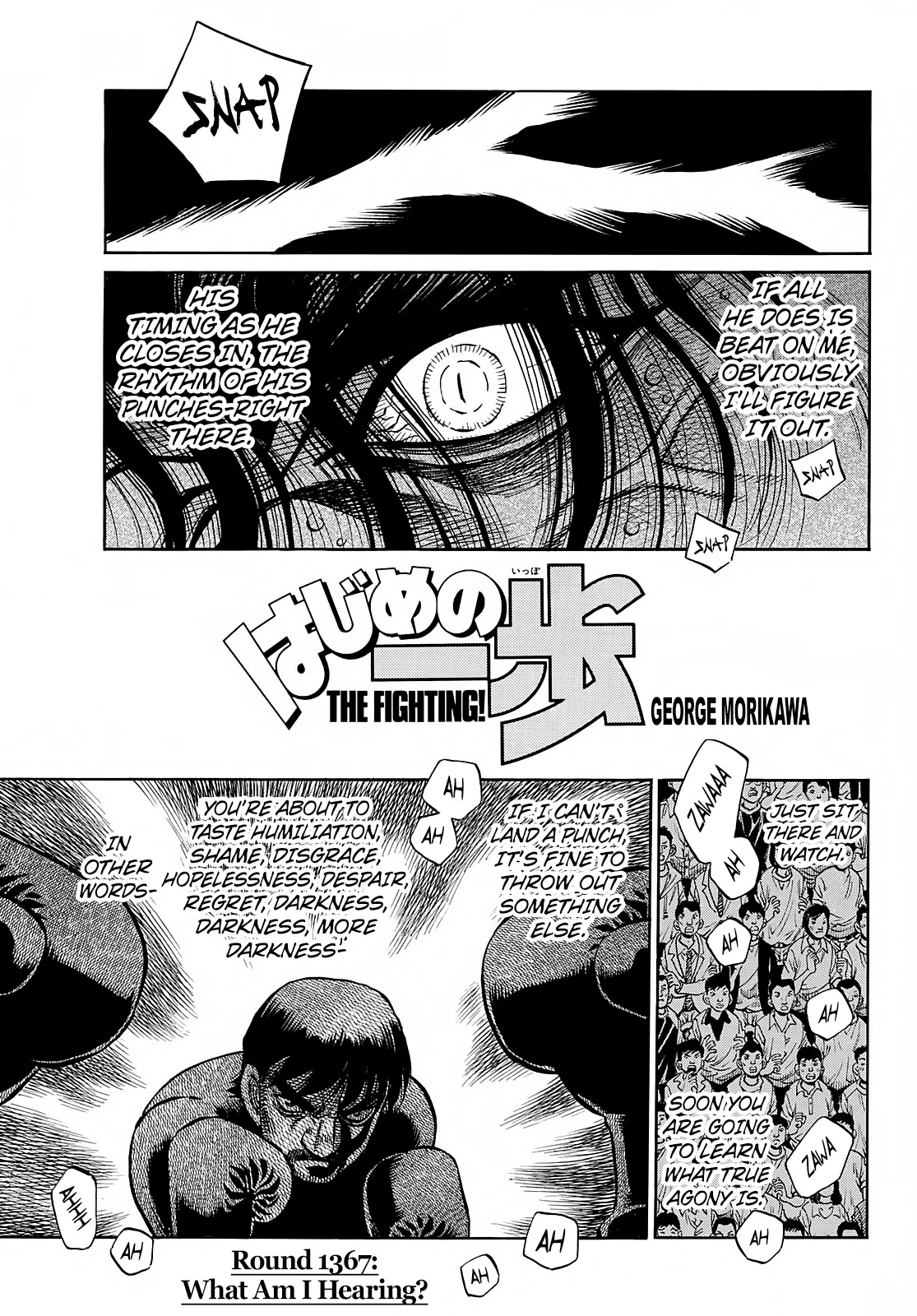 Hajime No Ippo - Chapter 1367: What Am I Hearing?