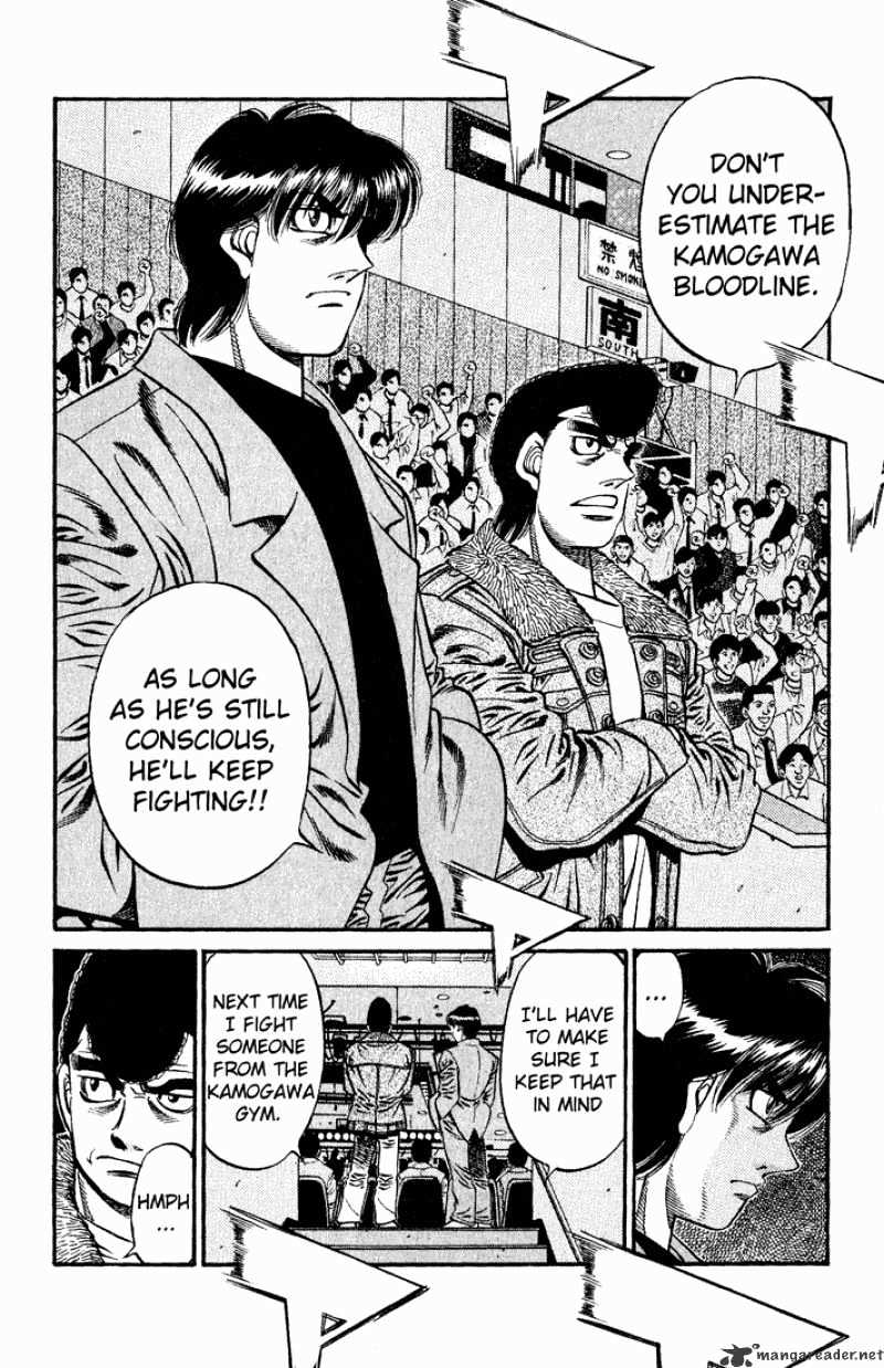 Hajime No Ippo - Chapter 618 : Itagaki S Pride