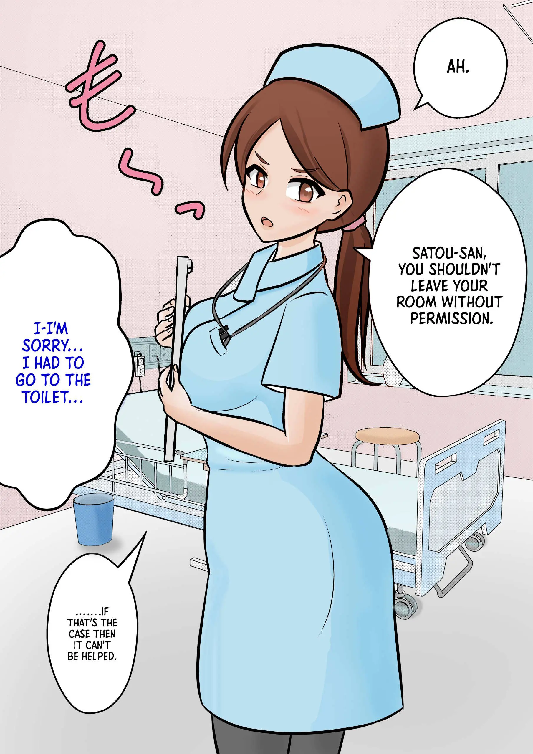 A Parallel World With A 1:39 Male To Female Ratio Is Unexpectedly Normal~〈Fan Colored〉 - Vol.1 Chapter 2: Nurse