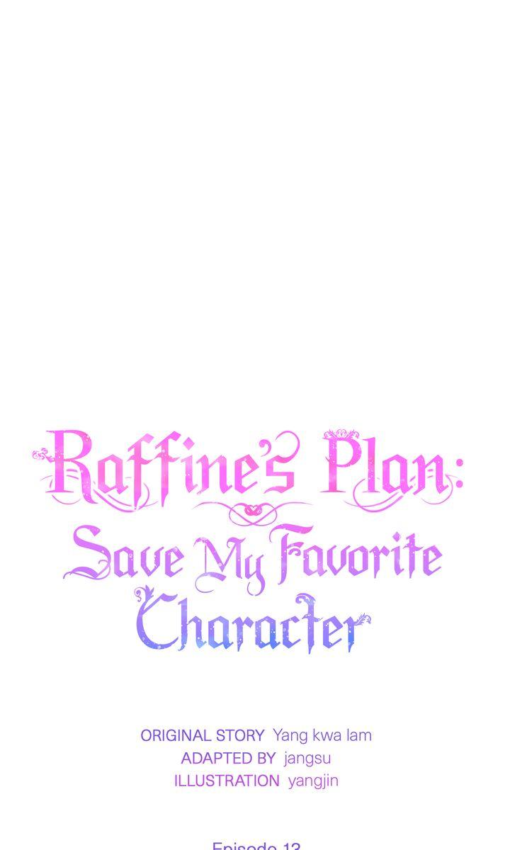 Raffine’S Plan: Save My Favorite Character - Chapter 13