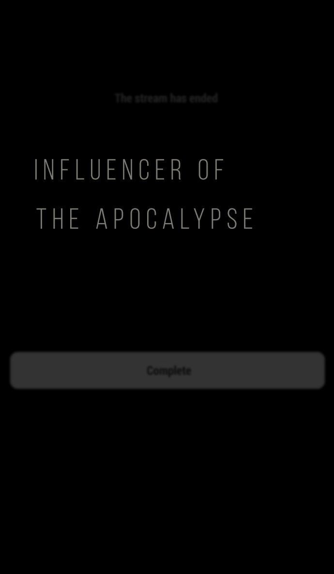 Influencer Of The Apocalypse - Chapter 5