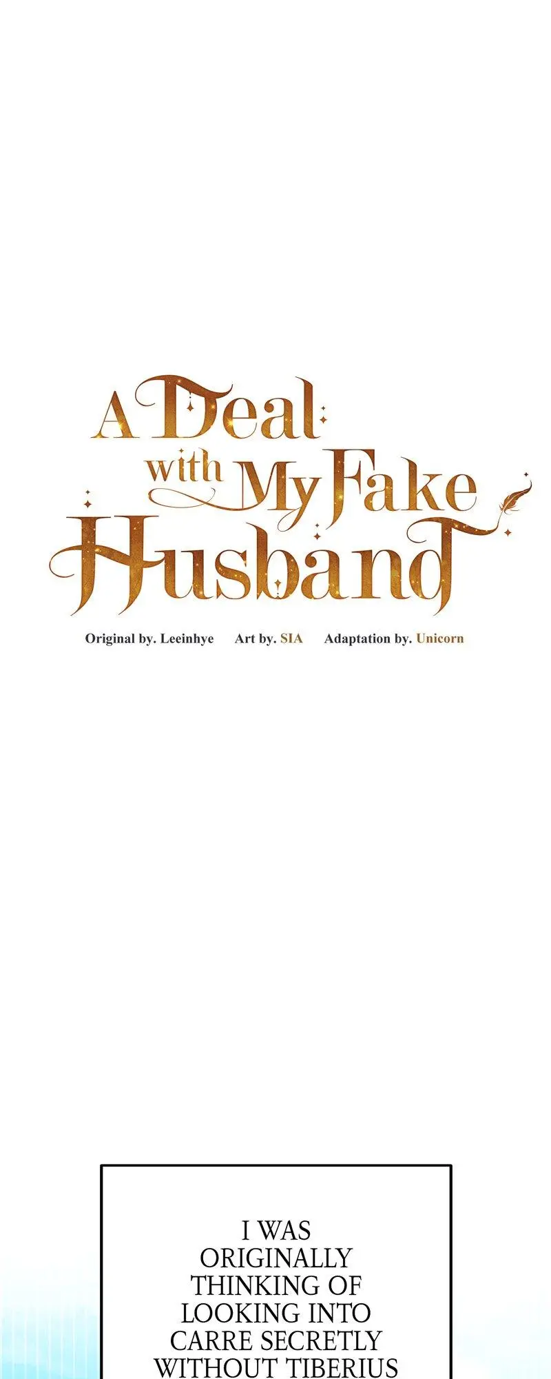 A Deal With My Fake Husband - Chapter 39