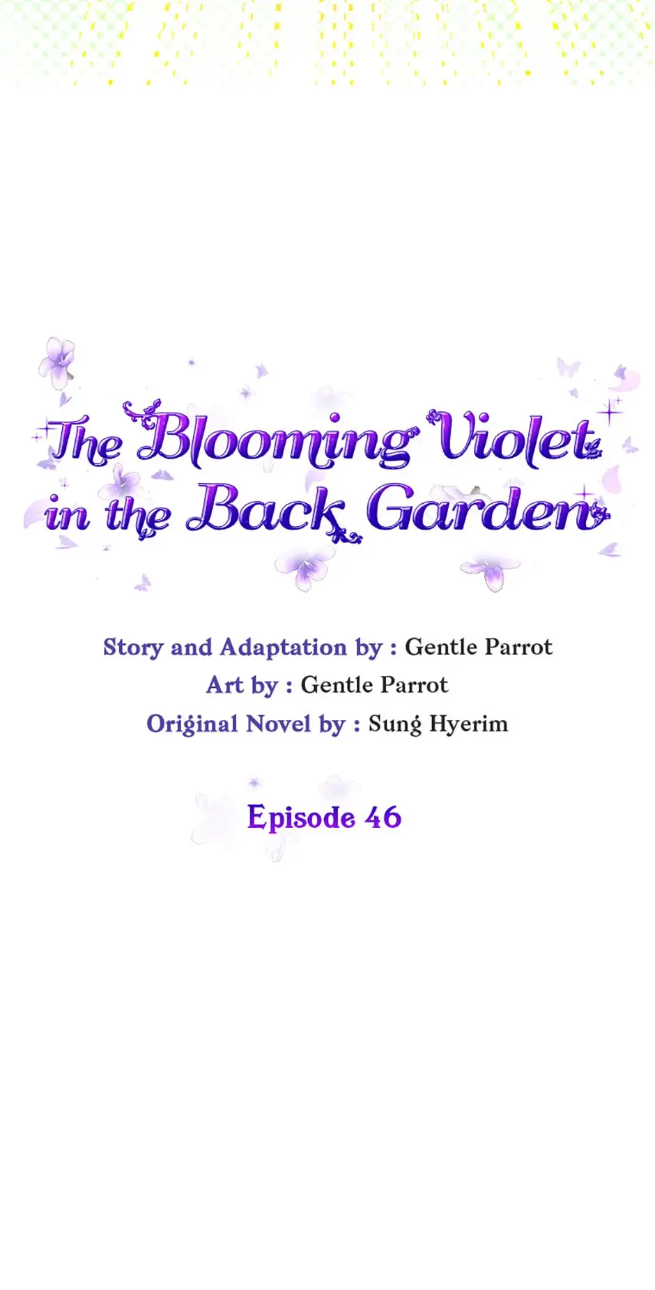 The Blooming Violet In The Back Garden - Chapter 46