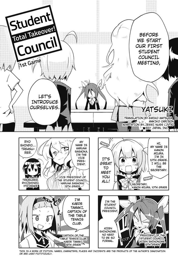 Seitokai Sousenkyo - Chapter 1