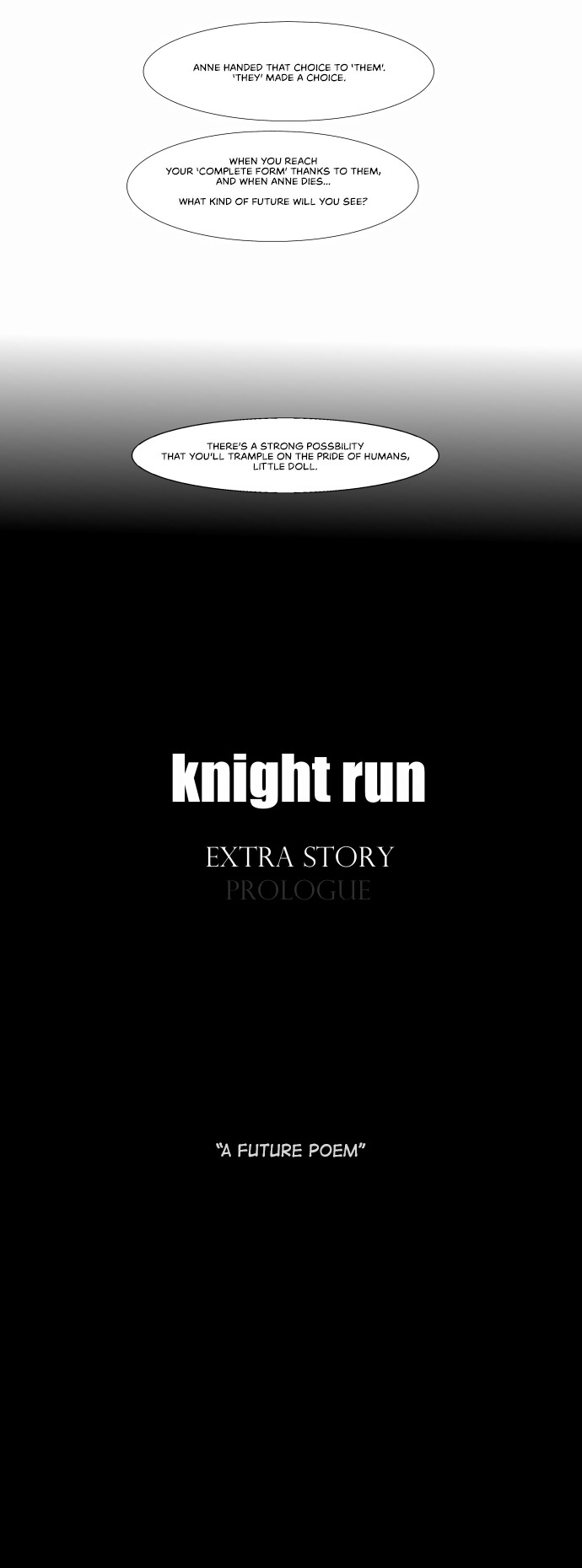 Knight Run - Chapter 194: Hero - Extra Story 3 | A Future Poem