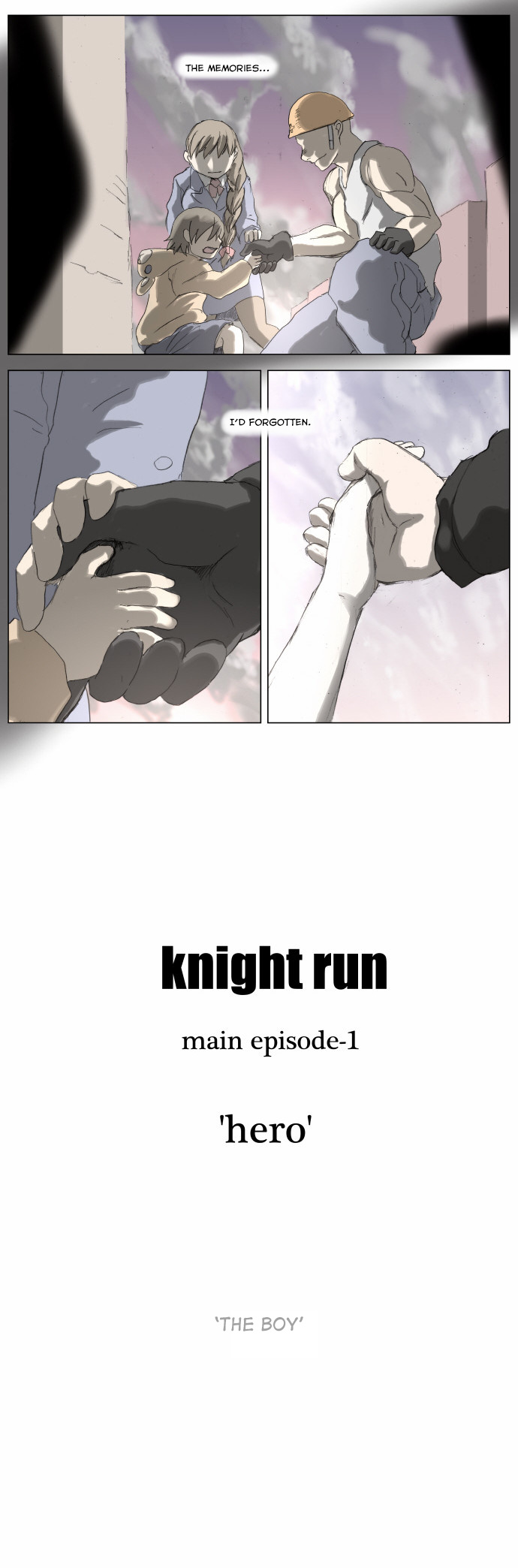 Knight Run - Vol.3 Chapter 183: Hero - Part 14 | The Boy