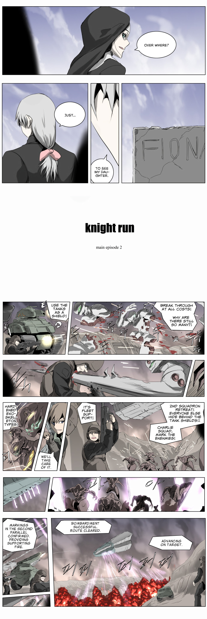 Knight Run - Vol.4 Chapter 208: Knight Fall - Part 12 | The Assembled Ship