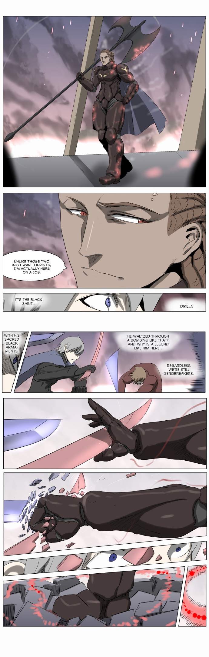 Knight Run - Vol.4 Chapter 212: Knight Fall - Part 16 | The Fall