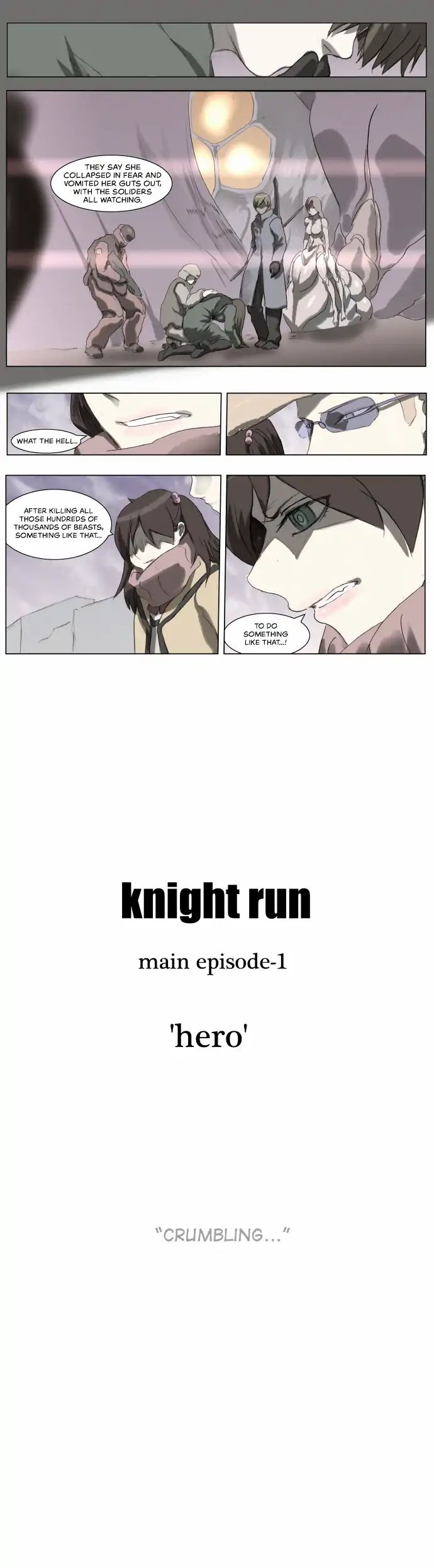 Knight Run - Vol.3 Chapter 177: Hero (8) - Crumbling