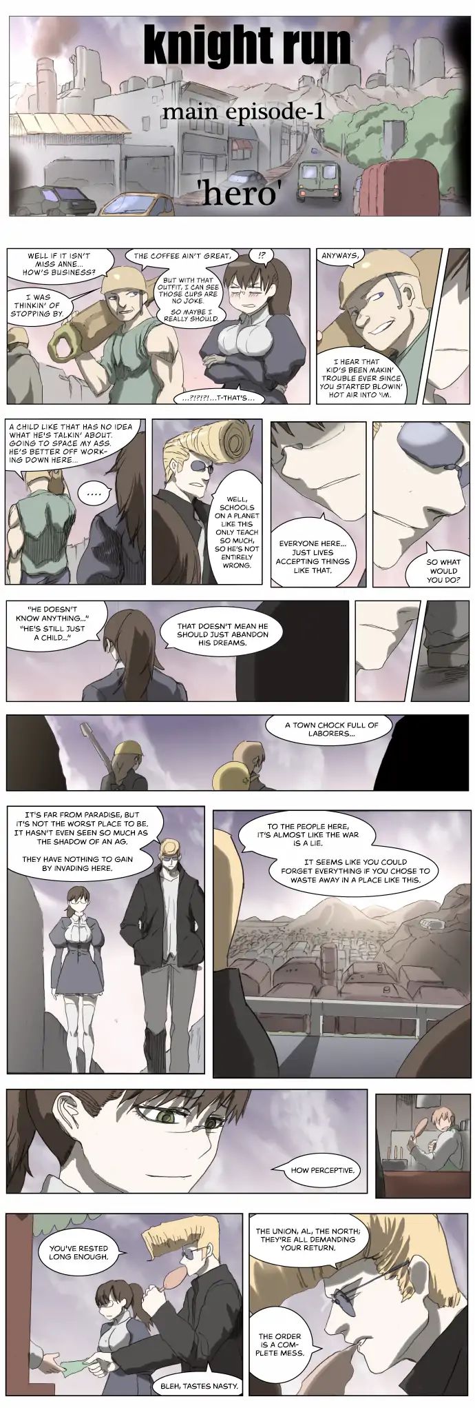 Knight Run - Vol.3 Chapter 178: Hero (9) - Broken Sword