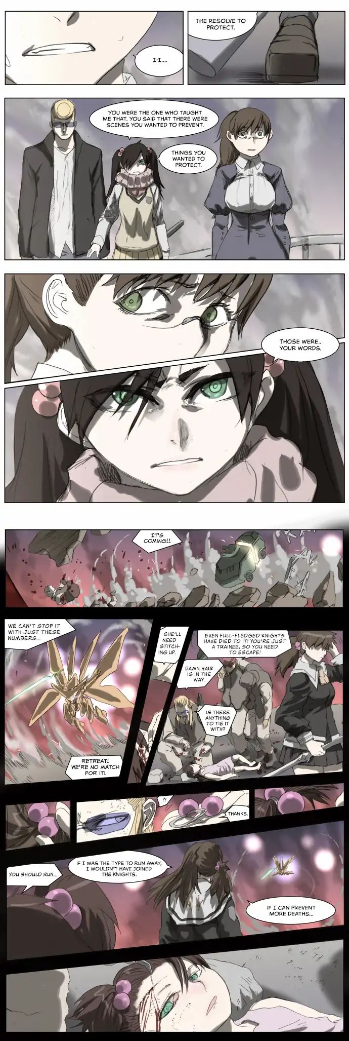 Knight Run - Vol.3 Chapter 178: Hero (9) - Broken Sword