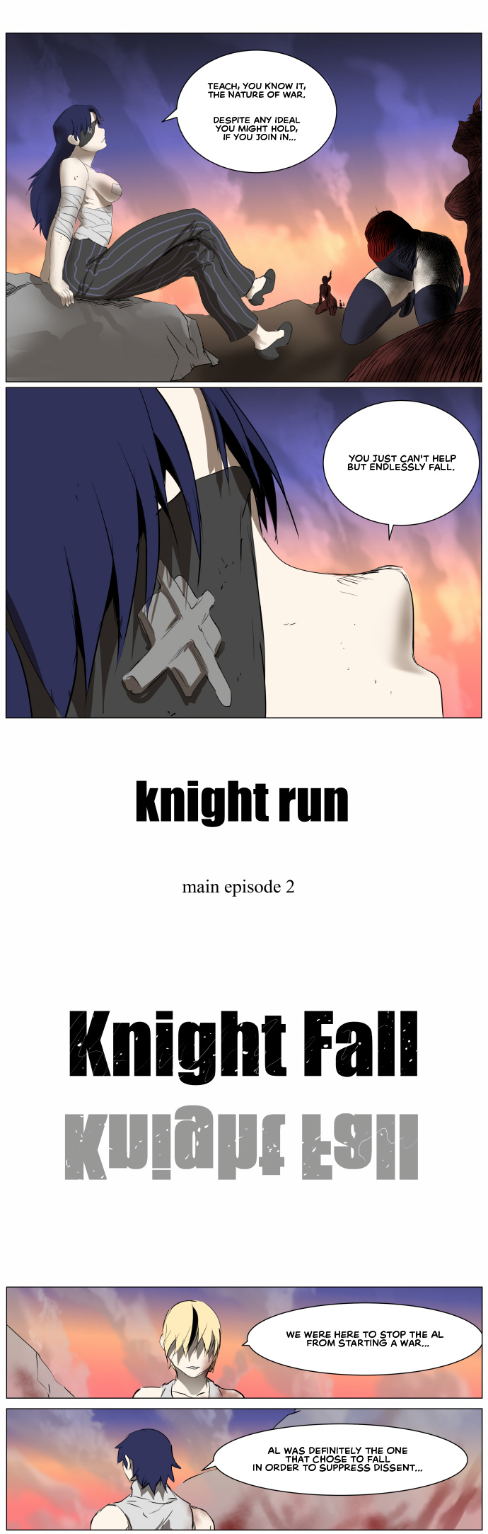 Knight Run - Vol.4 Chapter 270: The Fallen