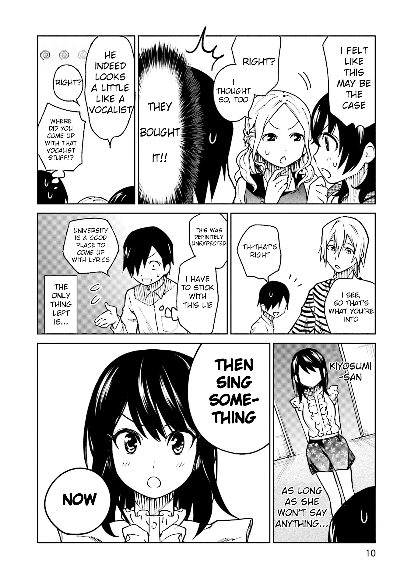 Enami-Kun Wa Ikiru No Ga Tsurai - Vol.2 Chapter 8: Enami-Kun Doesn T Want To Be Exposed