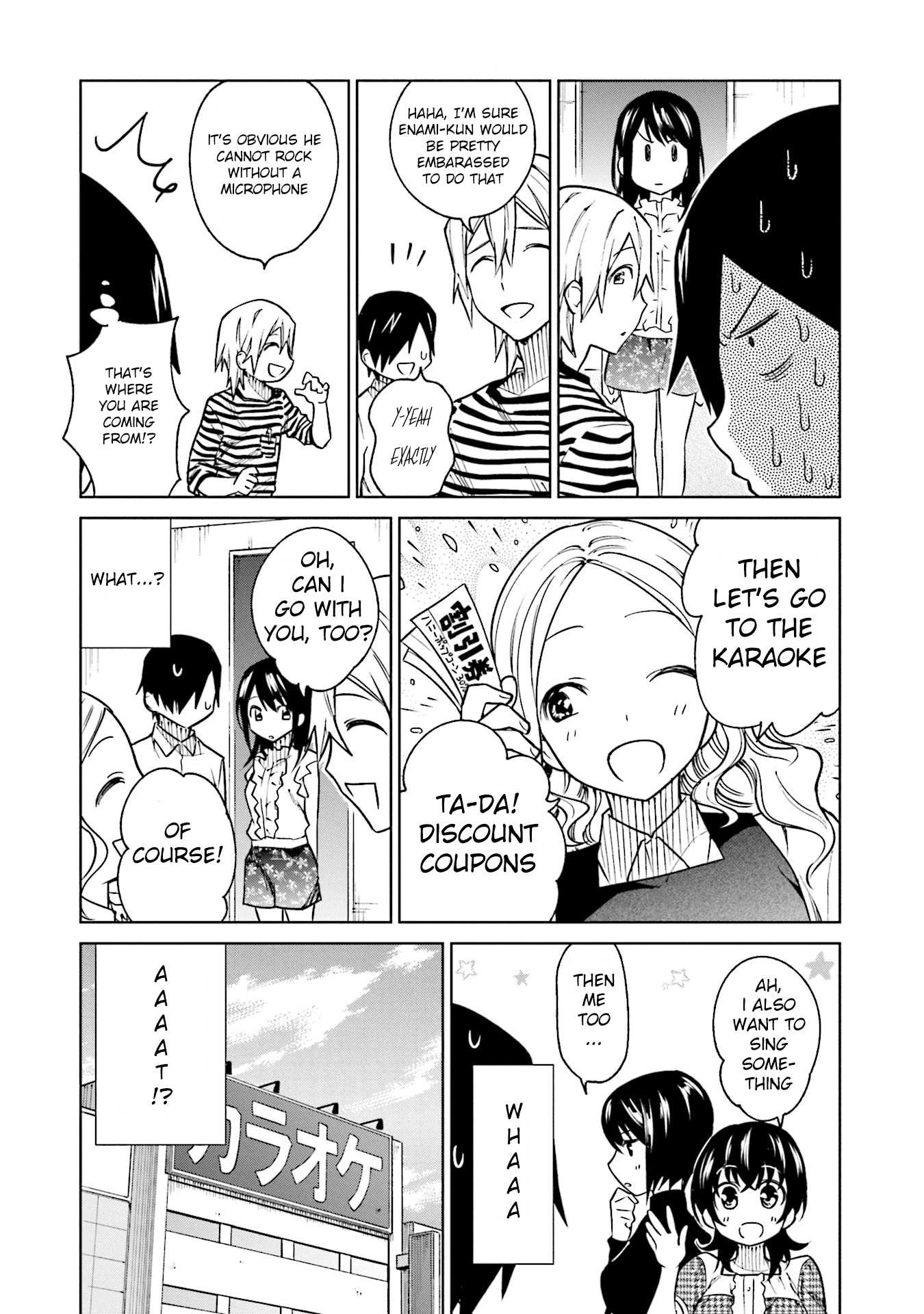 Enami-Kun Wa Ikiru No Ga Tsurai - Vol.2 Chapter 8: Enami-Kun Doesn T Want To Be Exposed