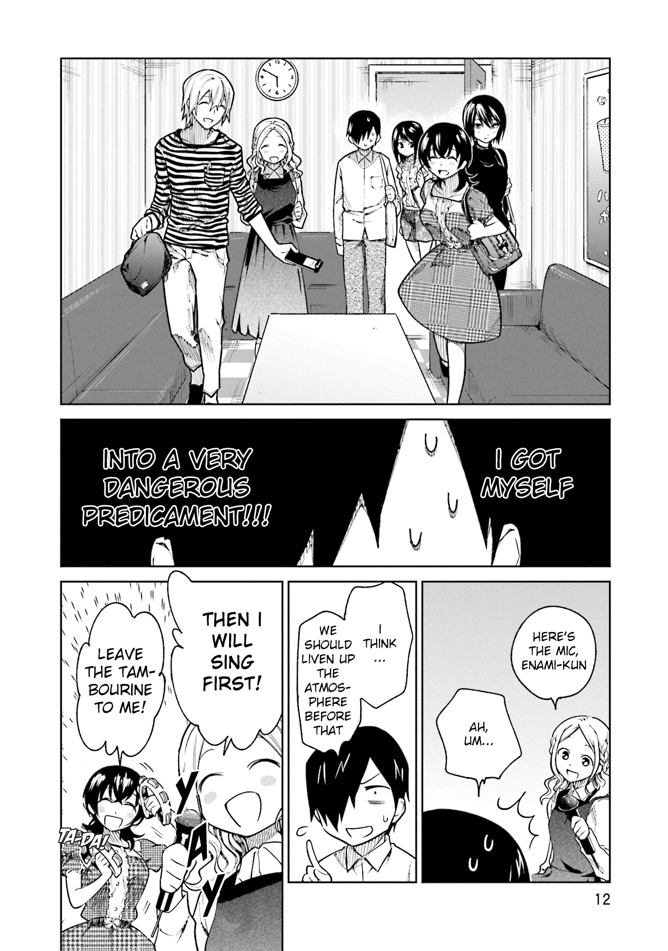 Enami-Kun Wa Ikiru No Ga Tsurai - Vol.2 Chapter 8: Enami-Kun Doesn T Want To Be Exposed