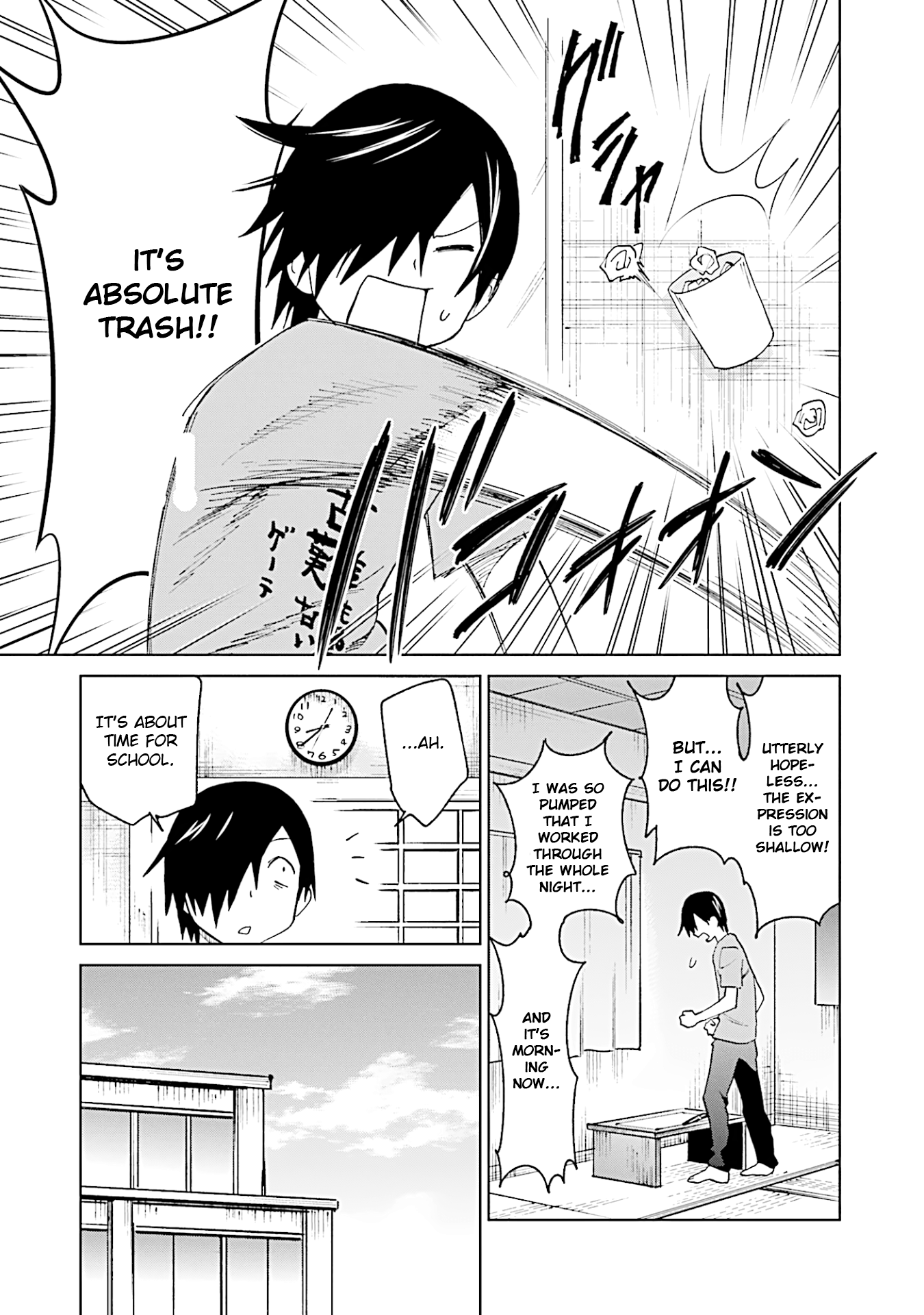 Enami-Kun Wa Ikiru No Ga Tsurai - Vol.2 Chapter 13: Enami-Kun Wants To Resist